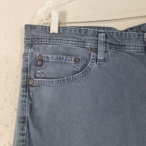 AG Adriano Goldschmied jeans men's 36x32 The Graduate tailored straight blue - Picture 3 of 12